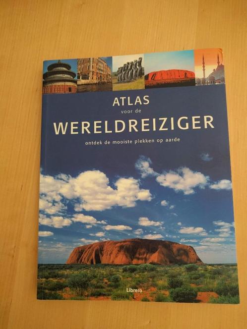 Reisgids "Atlas voor de wereldreiziger" Librero, wereld, Boeken, Reisgidsen, Zo goed als nieuw, Reisgids of -boek, Overige merken