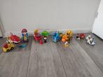 Duplo voertuigen 10590, 10901, 10931, 10809, Kinderen en Baby's, Speelgoed | Duplo en Lego, Ophalen of Verzenden, Gebruikt, Losse stenen