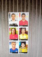 6 Panini voetbalplaatjes - EURO 2008, Verzamelen, Zo goed als nieuw, Poster, Plaatje of Sticker, Ophalen, Buitenlandse clubs