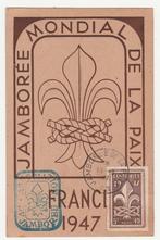 Scouting. Jamborée Mondial de la Paix.  1947., Verzenden, 1940 tot 1960, Overige thema's