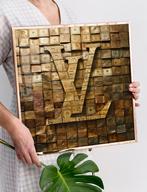 XXL Glasschilderij | Louis Vuitton Money Stack - 6 sizes, Antiek en Kunst, Kunst | Schilderijen | Modern, Verzenden