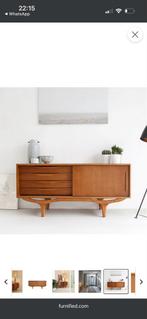 Retro Teak Dressoir Furnified, Ophalen, Gebruikt, 100 tot 150 cm, Teakhout