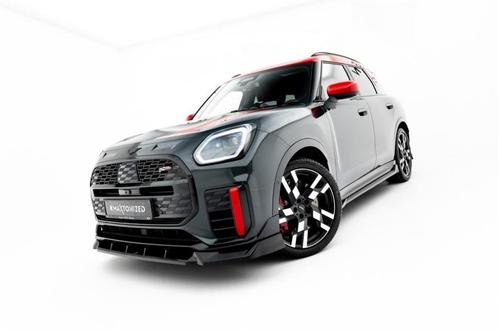 Voorlip spoiler sideskirt diffuser - Mini Countryman JCW 23+, Auto diversen, Tuning en Styling, Ophalen of Verzenden
