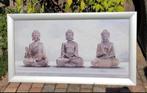 boeddha schilderij 111x60,5cm, Ophalen, 50 tot 75 cm, Zo goed als nieuw, Schilderij