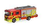 Her098434 – Scania Crewcab CP28 HLF Feuerwehr Ratingen 1:87, Verzenden, Nieuw, Bus of Vrachtwagen, Herpa