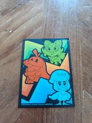 Pokemon Kaart Hoesje beschikbaar voor biedingen