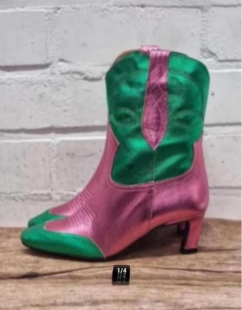 DWRS - Prachtige leren laarzen maat 37- Nieuw €159 - DWARS, Kleding | Dames, Schoenen, Nieuw, Lage of Enkellaarzen, Ophalen of Verzenden