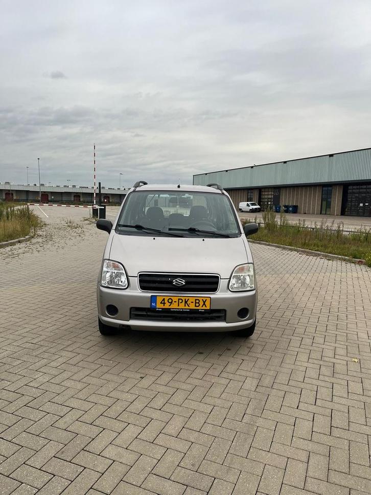 Suzuki Wagon R+ 1.0 2004 Grijs, Auto's, Suzuki, Particulier, Wagon R+, Elektrische buitenspiegels, Elektrische ramen, Benzine