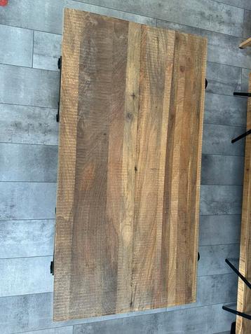 Salontafel van massief mangohout – 115x60x40 cm beschikbaar voor biedingen
