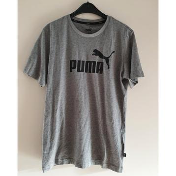 Grijs basic heren shirt van Puma maat XL beschikbaar voor biedingen