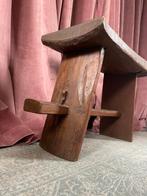 Japanse vintage kruk, Ophalen, Zo goed als nieuw, Hout