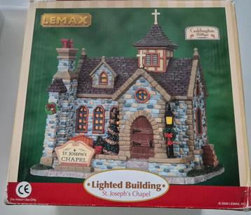 Lemax St. Joseph's Chapel - Verlicht Gebouw 95841 beschikbaar voor biedingen