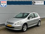 Peugeot 307 1.6-16V Griffe | Leder | Trekhaak | Stoelvw. | C, Auto's, Peugeot, Voorwielaandrijving, Zwart, 4 cilinders, Handgeschakeld