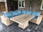 Steigerhout Loungeset Loungebank Hoekbank Tuinbank Tuinset, Tuin en Terras, Tuinsets en Loungesets, Nieuw, Bank, Loungeset, Steigerhout