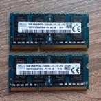 SK Hynix 16GB 2x 8GB PC3L DDR3L 1600MHz SODIMM geheugen, Computers en Software, RAM geheugen, DDR3, Ophalen of Verzenden, Zo goed als nieuw