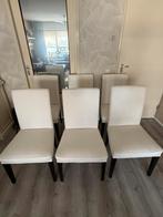 Ikea Hendriksdal eetkamer stoelen 6 stuks, Huis en Inrichting, Stoelen, Ophalen, Gebruikt, Wit, Landelijk