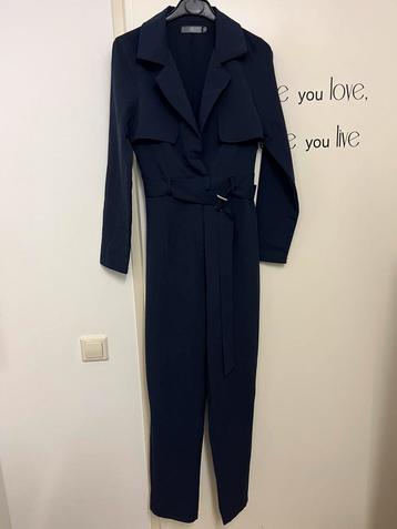 Donkerblauw jumpsuit / 36 beschikbaar voor biedingen