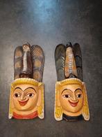 Houten Wanddecoratie Cobra, Ophalen of Verzenden