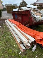 Houten (grenen) balken, Doe-het-zelf en Verbouw, Hout en Planken, Ophalen, Gebruikt, Grenen, Balk