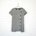 Sézane Jurk Maat 36 Zwart Wit Roze Ruit Mini Sjiek, Kleding | Dames, S, Verzenden, Zwart, Sézane