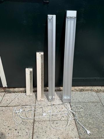 TL ARMATUREN PARTIJ VERLICHTING LAMPEN T5 ARMATUUR OPBOUW beschikbaar voor biedingen