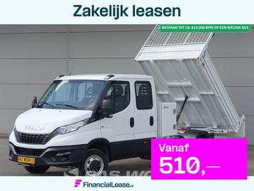 Iveco Daily 35C16 Kipper met Kist Dubbel Cabine Dubbellucht  beschikbaar voor biedingen