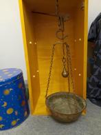 Antieke balans waag als plantenhanger, Ophalen