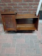 Antiek Wandkastje met Deur. Borrelkastje., Antiek en Kunst, Ophalen