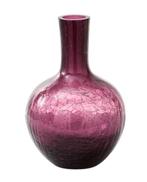 Vaas 'Ball body crackled glass purple small' Polspotten