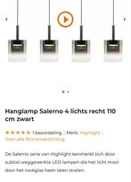 hanglamp merk highlight salerno, Minder dan 50 cm, Zo goed als nieuw, Ophalen
