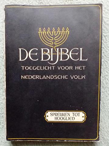 De Bijbel, toegelicht voor het Nederlandsche volk beschikbaar voor biedingen