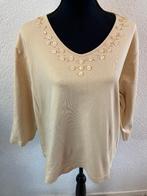 gina laura maat XXL oksel tot oksel 66 cm-3/4 mouw, Beige, Zo goed als nieuw, Gina laura, Shirt of Top