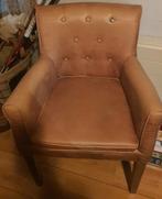 Riviera Maison stoel 2 x in pellini leer, Ophalen, Zo goed als nieuw, Leer, Twee