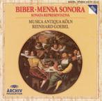 Biber: Mensa Sonora / Musica Antiqua Köln - Goebel (1988), Verzenden, Barok, Zo goed als nieuw, Kamermuziek