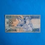 100 escudo Portugal #043, Postzegels en Munten, Bankbiljetten | Europa | Niet-Eurobiljetten, Los biljet, Overige landen, Verzenden