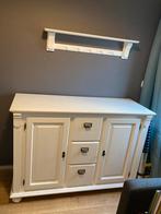 Vintage Dressoir Commode Massief Hout, Huis en Inrichting, Kasten | Dressoirs, Ophalen, Gebruikt, 100 tot 150 cm, Met lade(s)