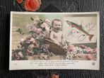 1er Avril - Baby, Verzamelen, Ansichtkaarten | Themakaarten, Gelopen, Kinderen, Ophalen of Verzenden, Voor 1920