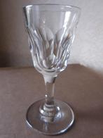 Antiek zeldzaam borrelglas - dikwandige getrokken kelk, Verzenden