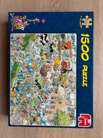 JvH puzzel 1500 Boerderij Bezoek, Ophalen of Verzenden, 500 t/m 1500 stukjes, Zo goed als nieuw, Legpuzzel