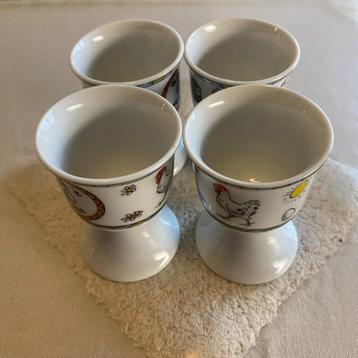 Eierdopjes - vintage - retro beschikbaar voor biedingen