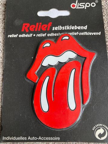 Rolling Stones tong zelfklevend beschikbaar voor biedingen