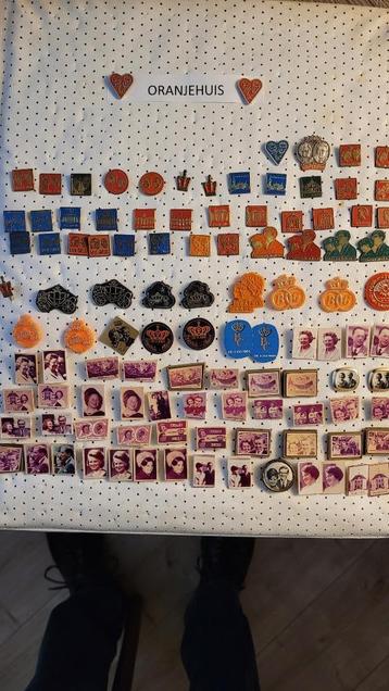 Oranjehuis speldjes beschikbaar voor biedingen