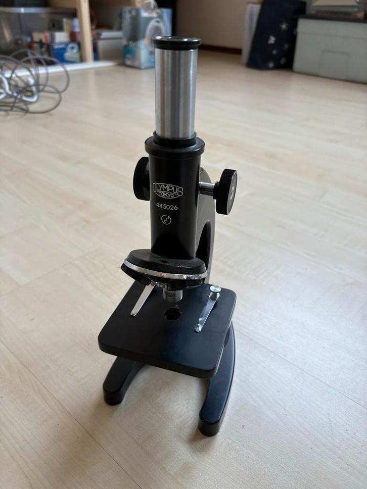 Olympus Microscoop, Audio, Tv en Foto, Optische apparatuur | Microscopen, Gebruikt, Biologische microscoop, 400x tot 1000x, Ophalen of Verzenden