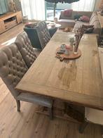 Mooie robuuste kloostertafel/eettafel 2.00 x 1.00 cm, Huis en Inrichting, Tafels | Eettafels, Ophalen, Gebruikt, Kloostertafel