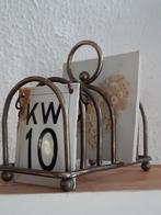 Toastrekje,houder onderzetters, mooie patina,stoer brocante, Antiek en Kunst, Ophalen of Verzenden