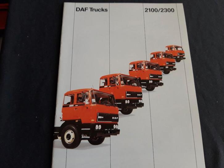 DAF 2100 / 2300 folder ca ‘78 NL, Boeken, Auto's | Folders en Tijdschriften, Zo goed als nieuw, Overige merken, Ophalen of Verzenden