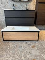 Badmeubel 100 cm massief eiken van €1795 nu €650 NIEUW!, Ophalen, Nieuw, 50 tot 100 cm, Minder dan 100 cm