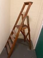 Houten trap, Doe-het-zelf en Verbouw, Ladders en Trappen, Ophalen, Gebruikt, Trap, Opvouwbaar of Inschuifbaar
