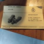 Koninklijke Landmacht Verrekijker 6x42, Gebruikt, Minder dan 8x, Met hoes of tas, Porro (met knik)