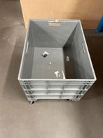 Verrijdbare kunststofbox kunststofbak - 80x60x45cm, Doe-het-zelf en Verbouw, Kratten en Dozen, Ophalen, Gebruikt, 60 cm of meer
